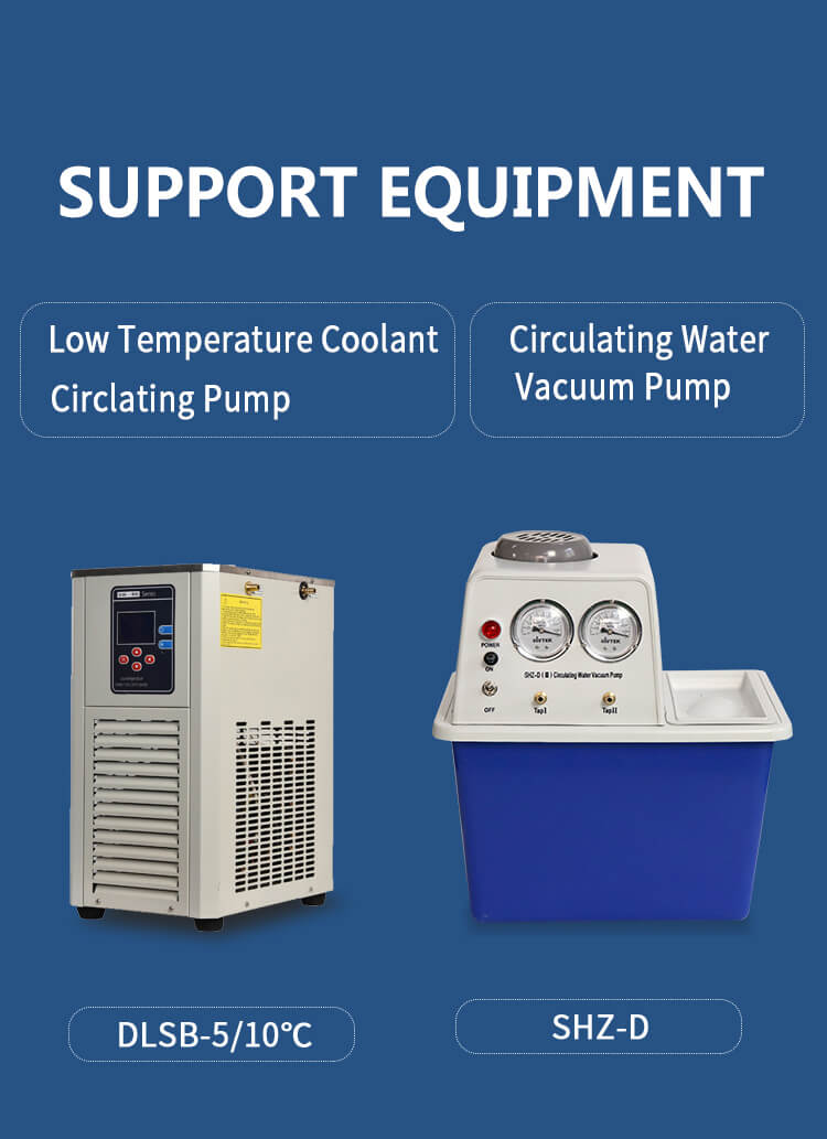 10l Rotary Evaporator Supporting Equipment