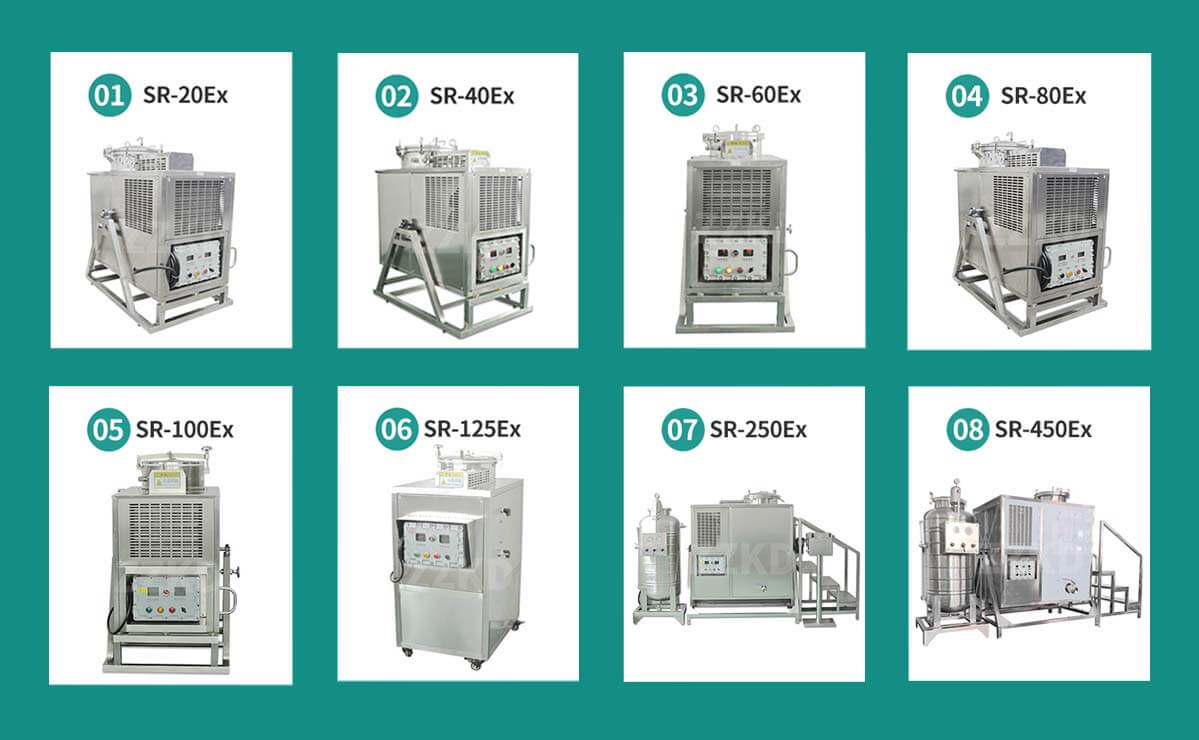 Solvent Recovery Machine Model