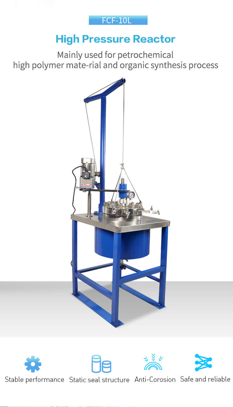 FCF Lab Scale High Pressure Reactor