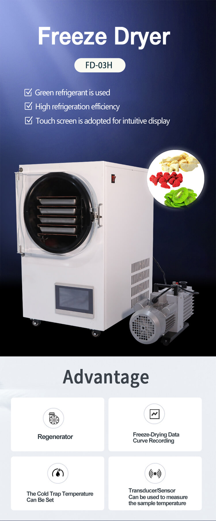 Small Freeze Dryer Advantages