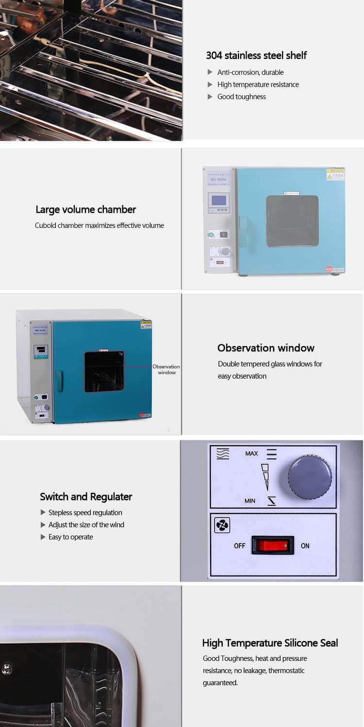 Structural Features of Blast Drying Oven