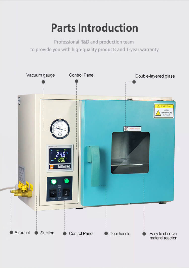 Vacuum Drying Oven Structures