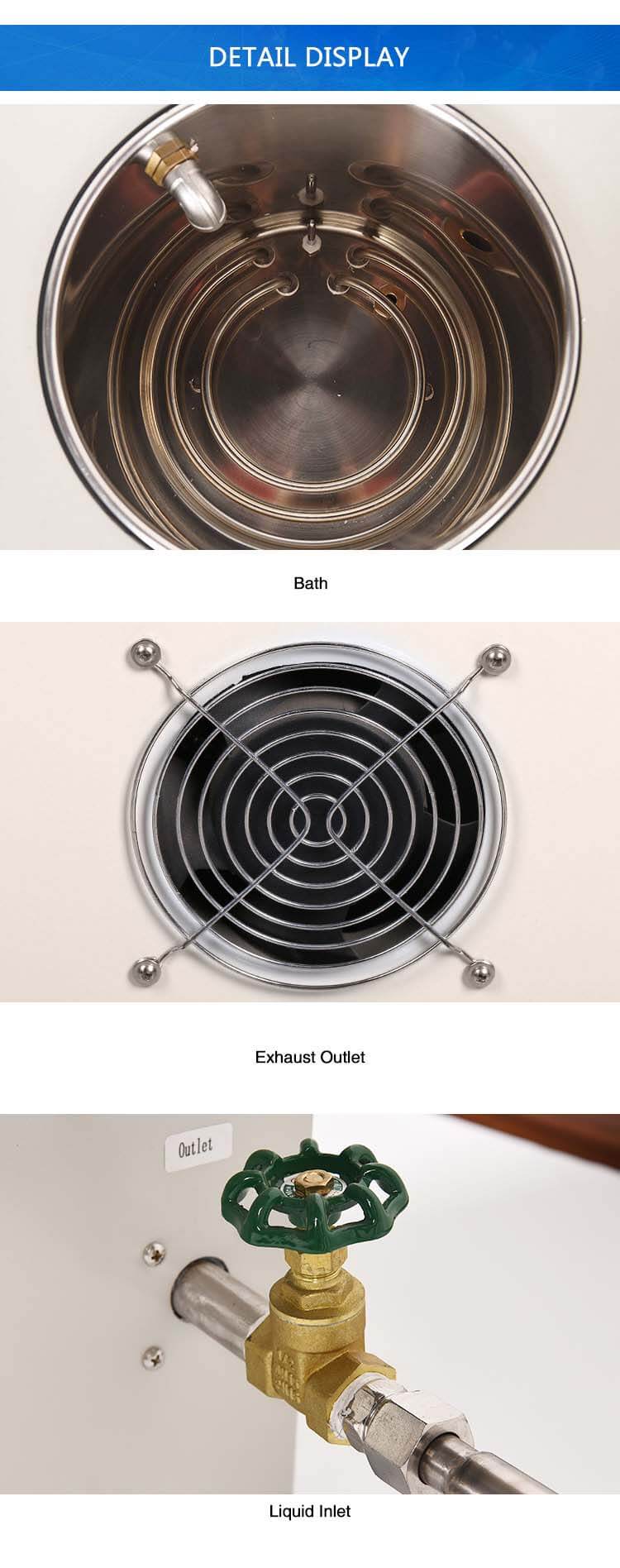 Water Oil Bath Details