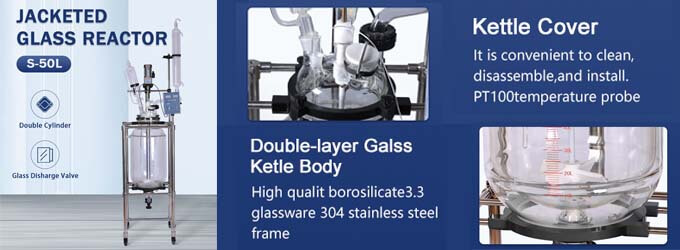 Chemical Laboratory Glass Reactor